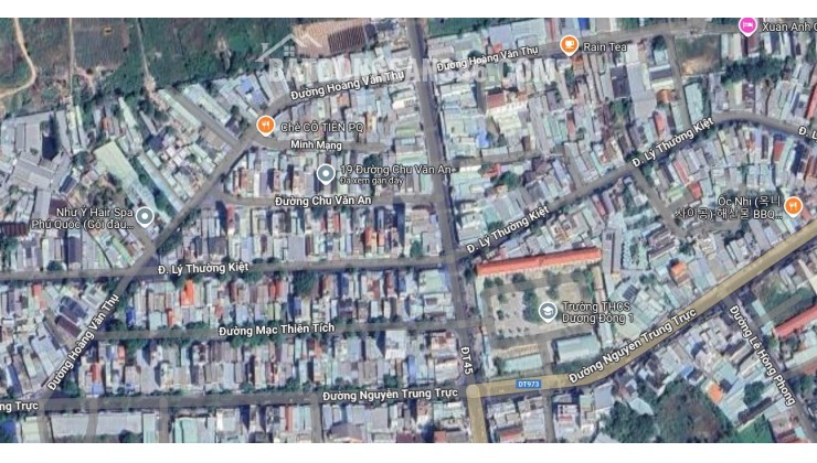 Bán Nhà Cấp 4 + Đất 115m² – MT Chu Văn An – Trung Tâm Dương Đông, PQ